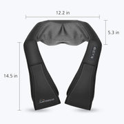 Back Massagers, Electric Massagers, Health & Household, Massage Tools & Equipment, Wellness & RelaxationShiatsu Neck and Shoulder Massager - Back Massager with Heat, Deep Kneading Electric Massage Pillow for Neck, Back, Shoulder,Foot,Body - Premium  from Nobles Store - Just $98.19! Shop now at Nobles Store