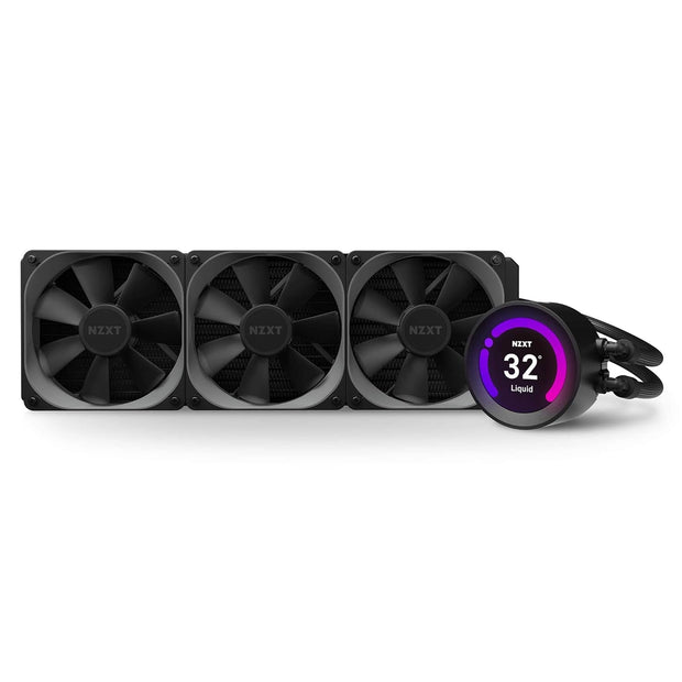 Computer Components, Computers & Accessories, Electronics, Fans & Cooling, Internal Components, Water Cooling SystemsKraken Z73 360Mm - RL-KRZ73-01 - AIO RGB CPU Liquid Cooler - Customizable LCD Display - Improved Pump - Powered by CAM V4 - RGB Connector - Aer P 120Mm Radiator Fans (3 Included) ,Black - Premium  from Nobles Store - Just $642.03! Shop now at Nobles Store
