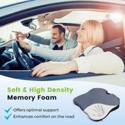 Automotive, Interior Accessories, Seat Covers & Accessories, Seat CushionsWedge Seat Cushion for Car Seat Driver/Passenger- Car Seat Cushions for Driving Improve Vision/Posture - Memory Foam Car Seat Cushion for Hip Pain (Mesh Cover,Gray) - Premium  from Nobles Store - Just $47.21! Shop now at Nobles Store