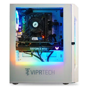 Rebel 4.0 Gaming PC - AMD Ryzen 7 (4.1Ghz), RTX 4060 8GB, 16GB DDR4, 1TB SSD, Desktop White