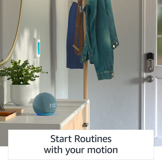 Echo Dot (4Th Gen) | Smart Speaker with Clock and Alexa | Glacier White - Premium  from Nobles Store - Just $213.76! Shop now at Nobles Store