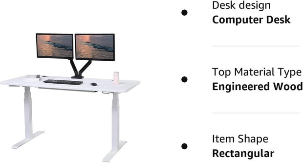 Computer Workstations, Desks & Workstations, Office Furniture & Lighting, Office ProductsFV60K3W-WT Desk, Rectangular 60", K3 White - Premium  from Nobles Store - Just $784.43! Shop now at Nobles Store