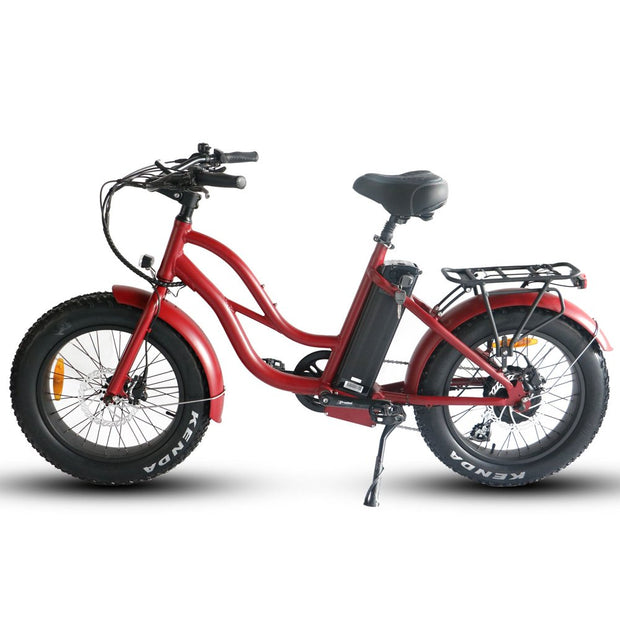 Adult Bikes, Bikes, Cruiser Bikes, Sports & OutdoorsStep Thru Mini 20X4 - 52V Beach Cruiser Electric Bike - Premium  from Nobles Store - Just $2550.77! Shop now at Nobles Store