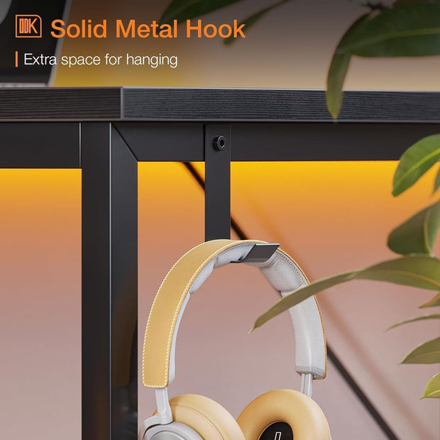 Furniture, Home & Kitchen, Home Office Desks, Home Office Furniture63 Inch Super Large Computer Writing Desk Gaming/Sturdy Home/Office - Premium  from Nobles Store - Just $121.18! Shop now at Nobles Store