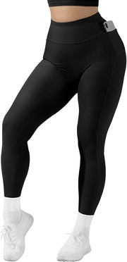 Active, Clothing, Leggings, Shoes & Jewelry, WomenWomen Ribbed Seamless Leggings High Waisted Workout Gym Yoga Pants - Premium  from Nobles Store - Just $57.72! Shop now at Nobles Store