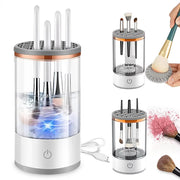 Beauty & Health, Makeup, Makeup Brushes & ToolsUSB Electric Makeup Brush Cleaner Portable 3 in 1 Makeup Brushes Drying Rack Lazy Cleaning Brush Washer Quick Dry Tool New - Premium  from Nobles Store - Just $16.68! Shop now at Nobles Store