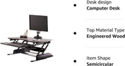 Furniture, Home & Kitchen, Home Office Desks, Home Office FurnitureEssential desk 36 - Two-Tier Standing Desk Converter for Monitor & Accessories - Height Adjustable Sit Stand Desk - Premium  from Nobles Store - Just $379.32! Shop now at Nobles Store