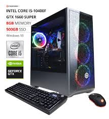 Computers & Accessories, Computers & Tablets, Desktops, Electronics, TowersGamer Xtreme VR Gaming PC, Intel Core I5-9400F 2.9Ghz, NVIDIA Geforce GTX 1660 6GB, 8GB DDR4, 240GB SSD - Premium  from Nobles Store - Just $1369.65! Shop now at Nobles Store