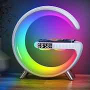 HomeMultifunctional Wireless Charger Stand Pad Alarm Clock Speaker RGB Light Fast Charging Station for Iphone X 11 12 13 14 Samsung - Premium  from Nobles Store - Just $27.59! Shop now at Nobles Store