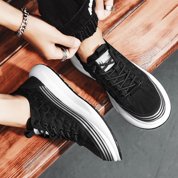 Men's Summer Breathable Platform Canvas Shoes - Premium 0 from Nobles Store - Just $45.60! Shop now at Nobles Store