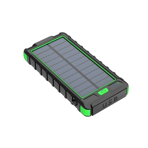 Solar Fast Charging Power Bank Portable 20000mAh Charger Waterproof - Premium  from Nobles Store - Just $65.25! Shop now at Nobles Store