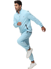 Clothing, Mens Clothing, Mens Workout ClothingMen'S Tracksuits Sweatsuits for Men Set Track Suits 2 Piece Casual Athletic Jogging Warm up Full Zip Sweat Suits Grayblue XL - Premium  from Nobles Store - Just $63.78! Shop now at Nobles Store