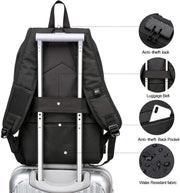 Backpacks, Bags, Cases & Sleeves, Computers & Accessories, Electronics, Laptop AccessoriesAnti-Theft Travel Laptop Backpack with USB Charging Port Lock,Water Resistant Slim Work Computer Bag for Men College Bookbags Fits 15.6 Inch Laptop - Premium  from Nobles Store - Just $45.65! Shop now at Nobles Store