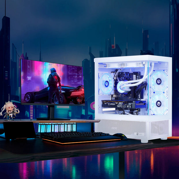 Gaming PC AMD Ryzen 7 5700X NVIDIA RTX 5060 32GB RAM 1TB SSD Wifi Gaming Desktop