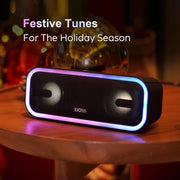 Electronics, Portable Audio & Video, Portable Bluetooth Speakers, Portable Speakers & DocksBluetooth Speaker, Soundbox Pro+ Wireless Bluetooth Speaker with 24W Impressive Sound, Booming Bass, IPX6 Waterproof, 15Hrs Playtime, Wireless Stereo Pairing, Mixed Colors Lights, 66 FT- Grey - Premium  from Nobles Store - Just $131.10! Shop now at Nobles Store