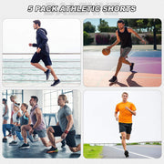 Active, Active Shorts, Clothing, Men, Shoes & JewelryAthletic Shorts for Men with Pockets and Elastic Waistband Quick Dry Activewear - Premium  from Nobles Store - Just $63.91! Shop now at Nobles Store