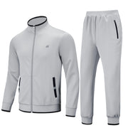 Clothing, Mens Clothing, Mens Workout ClothingMen'S Tracksuits Sweatsuits for Men Set Track Suits 2 Piece Casual Athletic Jogging Warm up Full Zip Sweat Suits Darkgrey S - Premium  from Nobles Store - Just $63.78! Shop now at Nobles Store