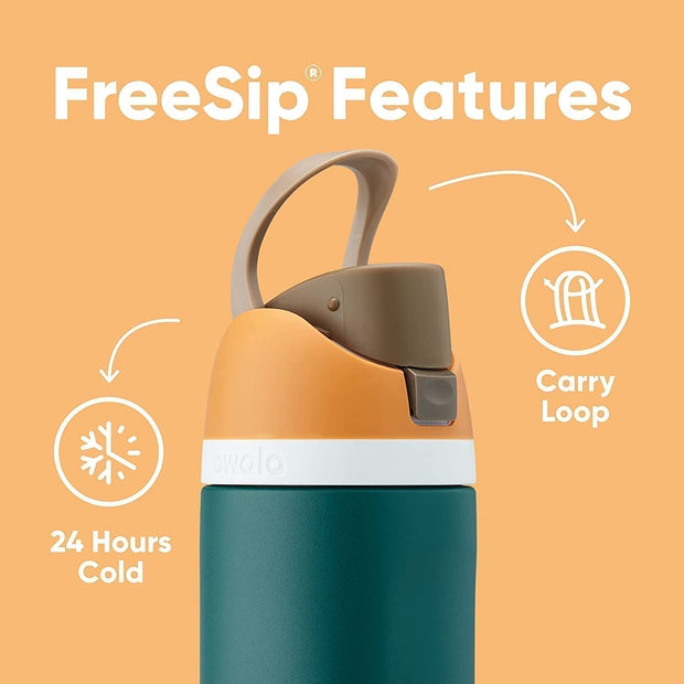 Home & Kitchen, Insulated Beverage Containers, Kitchen & Dining, Storage & Organization, ThermosesFreesip Insulated Stainless Steel Water Bottle with Straw for Sports and Travel, Bpa-Free, 24-Oz, Very, Very Dark - Premium  from Nobles Store - Just $65.28! Shop now at Nobles Store