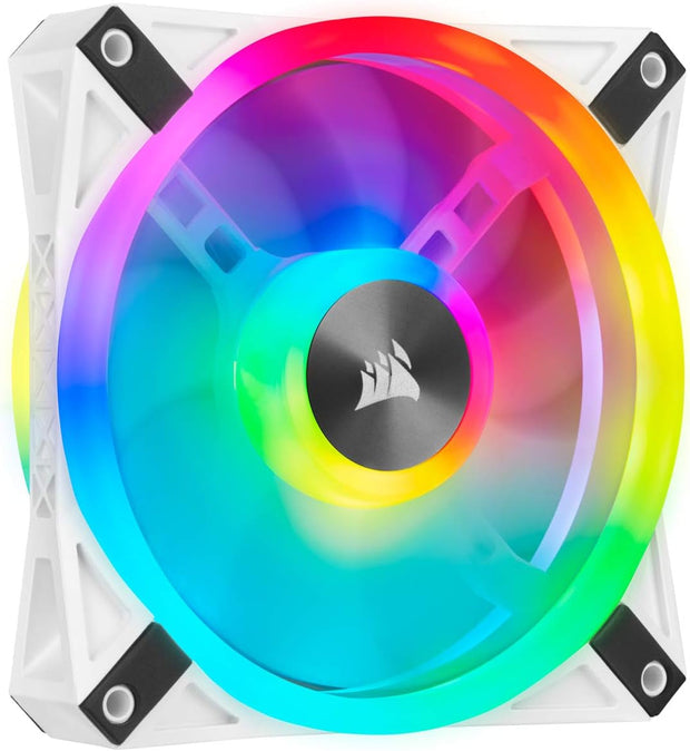 Case Fans, Computer Components, Computers & Accessories, Electronics, Fans & Cooling, Internal ComponentsQL Series, Icue QL120 RGB, 120Mm RGB LED PWM White Fan, Single Fan - Premium  from Nobles Store - Just $89.99! Shop now at Nobles Store