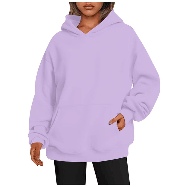Clothing, WomenWomen's Hoodies With Pockets Fashion Solid Sweatshirt Oversized Hooded Sweater Womens Clothing - Premium 0 from USAdrop - Just $35.65! Shop now at Nobles Store