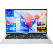 Computers, Electronics, Laptops, Laptops and Tablets, Laptops by Operating System, Windows 11 Laptops, Windows OS LaptopsLaptop 15.6 FHD 16GB DDR4 512GB SSD Intel Alder Lake N95 up to 3.4Ghz with Windows 11 - Premium  from Nobles Store - Just $345.33! Shop now at Nobles Store