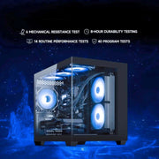 Gaming Desktop PC, AMD Ryzen 7 5700X, NVIDIA RTX 5060 8G , 16GB Ddr5, 1TB SSD, Windows 11 Home