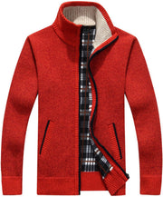 Cardigans, Clothing, Men, Shoes & Jewelry, SweatersMen'S Sweaters Full Zip Slim Thick Knitted Cardigan Sweaters Jacket with Pockets - Premium  from Nobles Store - Just $65.30! Shop now at Nobles Store