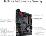 Computer Components, Computers & Accessories, Electronics, Internal Components, MotherboardsROG Strix B450-F Gaming II AMD AM4 (Ryzen 5000, 3Rd Gen Ryzen ATX Gaming Motherboard (8+4 Power Stages, HDMI 2.0B/Dp,2 X Pcie 3.0 X16, USB 3.2 Gen 2 Type-C, BIOS Flashback, 256Mb BIOS Flash ROM - Premium  from Nobles Store - Just $470.32! Shop now at Nobles Store