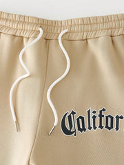 Men Apparel, Men Bottoms, Men Clothing, Men SweatpantsManfinity Men Letter Graphic Drawstring Waist Sweatpants - Premium  from Nobles Store - Just $41.90! Shop now at Nobles Store