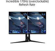 Computers & Accessories, Electronics, MonitorsROG Strix XG27AQ 27” Gaming Monitor, 1440P WQHD (2560 X 1440), Fast IPS, 170Hz, 1Ms, G-SYNC, Extreme Low Motion Blur Sync, Eye Care, HDMI Displayport USB 3.0 Hub, HDR™ 400 - Premium  from Nobles Store - Just $734.57! Shop now at Nobles Store