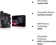 Computer Components, Computers & Accessories, Electronics, Internal Components, MotherboardsROG Strix B450-F Gaming II AMD AM4 (Ryzen 5000, 3Rd Gen Ryzen ATX Gaming Motherboard (8+4 Power Stages, HDMI 2.0B/Dp,2 X Pcie 3.0 X16, USB 3.2 Gen 2 Type-C, BIOS Flashback, 256Mb BIOS Flash ROM - Premium  from Nobles Store - Just $470.32! Shop now at Nobles Store