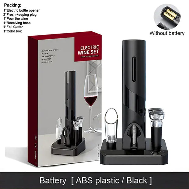 bottle opener, electric bottle opener, wine bottle openerOne-click Electric Wine Bottle Opener - Premium  from Nobles Store - Just $26.50! Shop now at Nobles Store