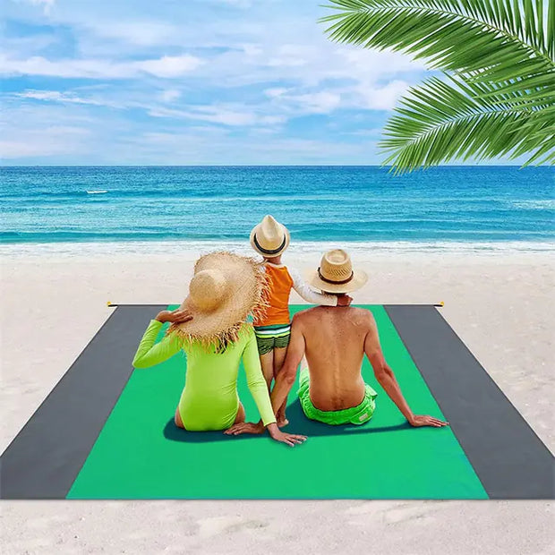 beach, beach balnket, blanket mat, waterproof beach blanketWaterproof Pocket Beach Blanket Mat - Premium  from Nobles Store - Just $30.46! Shop now at Nobles Store