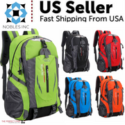 Accessories, Clothing, Men, Shoes & Jewelry40L Men Women Travel Backpack Rucksack Camping Laptop Hiking School Book Bag USA - Premium  from Nobles Store - Just $36.03! Shop now at Nobles Store