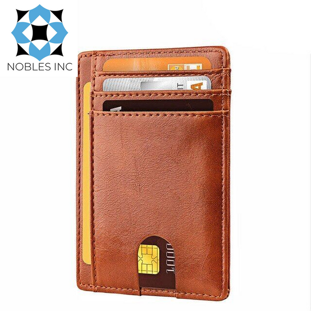 Accessories, Clothing, Men, Shoes & JewelryMens Leather Slim Wallet Credit Card Holder RFID Blocking Pocket ID Money PU USA - Premium  from Nobles Store - Just $22.81! Shop now at Nobles Store