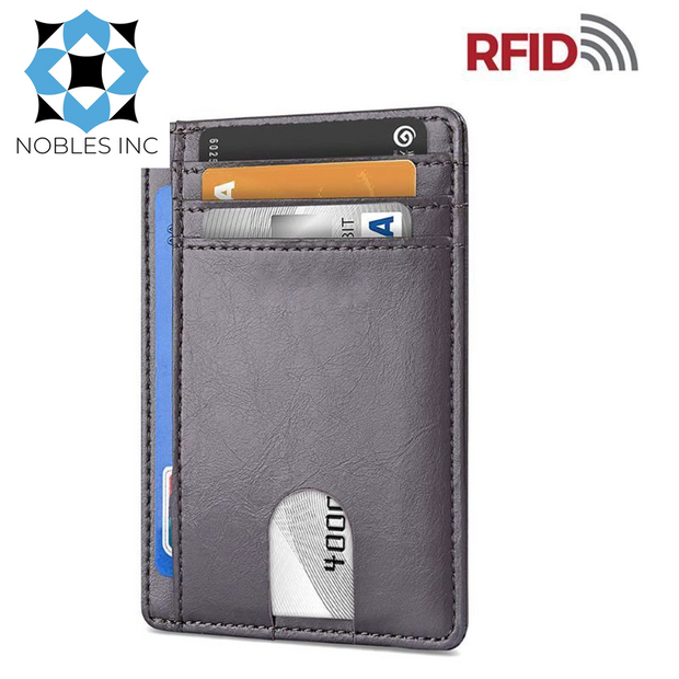 Accessories, Clothing, Men, Shoes & JewelryMens Leather Slim Wallet Credit Card Holder RFID Blocking Pocket ID Money PU USA - Premium  from Nobles Store - Just $22.81! Shop now at Nobles Store