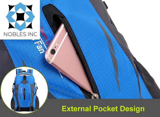 Accessories, Clothing, Men, Shoes & Jewelry40L Men Women Travel Backpack Rucksack Camping Laptop Hiking School Book Bag USA - Premium  from Nobles Store - Just $36.03! Shop now at Nobles Store