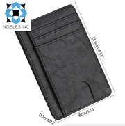 Accessories, Clothing, Men, Shoes & JewelryMens Leather Slim Wallet Credit Card Holder RFID Blocking Pocket ID Money PU USA - Premium  from Nobles Store - Just $22.81! Shop now at Nobles Store