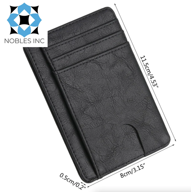 Accessories, Clothing, Men, Shoes & JewelryMens Leather Slim Wallet Credit Card Holder RFID Blocking Pocket ID Money PU USA - Premium  from Nobles Store - Just $22.81! Shop now at Nobles Store