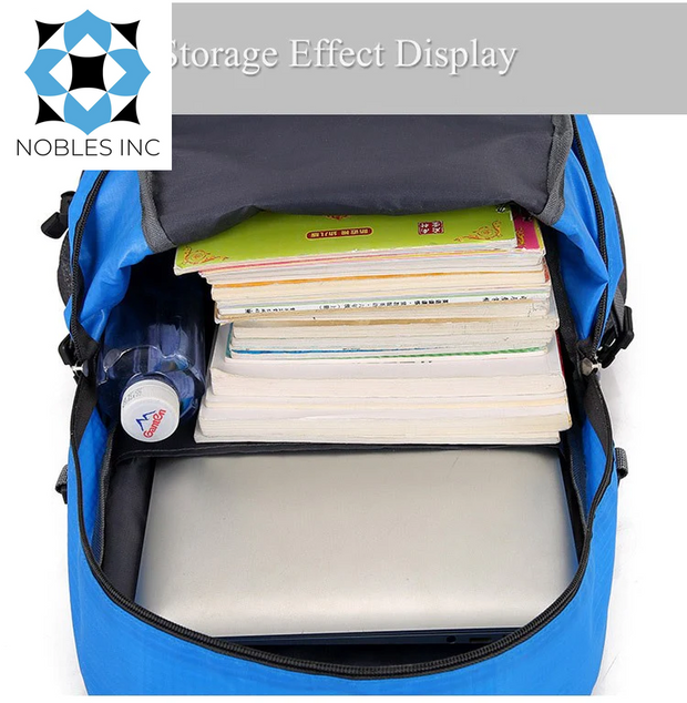 Accessories, Clothing, Men, Shoes & Jewelry40L Men Women Travel Backpack Rucksack Camping Laptop Hiking School Book Bag USA - Premium  from Nobles Store - Just $36.03! Shop now at Nobles Store