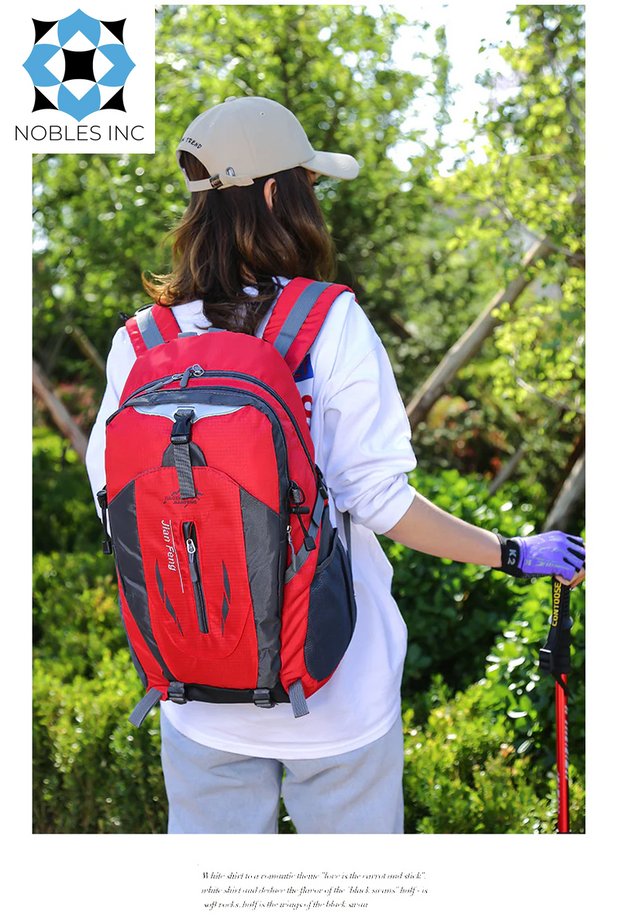 Accessories, Clothing, Men, Shoes & Jewelry40L Men Women Travel Backpack Rucksack Camping Laptop Hiking School Book Bag USA - Premium  from Nobles Store - Just $36.03! Shop now at Nobles Store