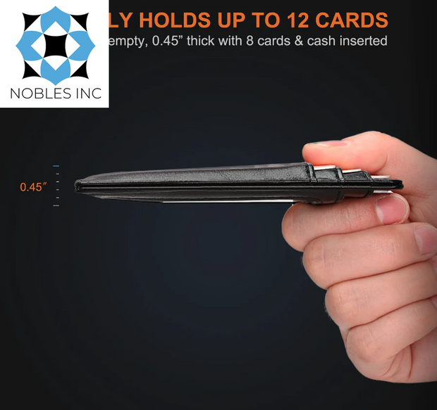 Accessories, Clothing, Men, Shoes & JewelryMens Leather Slim Wallet Credit Card Holder RFID Blocking Pocket ID Money PU USA - Premium  from Nobles Store - Just $22.81! Shop now at Nobles Store