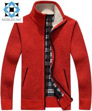 Cardigans, Clothing, Men, Shoes & Jewelry, SweatersMen'S Sweaters Full Zip Slim Thick Knitted Cardigan Sweaters Jacket with Pockets - Premium  from Nobles Store - Just $65.30! Shop now at Nobles Store