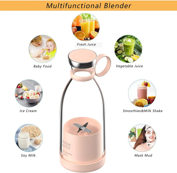 blender, kitchen, mixer, outdoor, portablePortable Blender Bottle w/ Magnetic Charger - Premium  from Nobles Store - Just $61.73! Shop now at Nobles Store