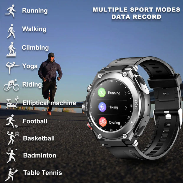 accessory, fitness, gift, gym, smart watchSmart Watch with Earbuds - Premium  from Nobles Store - Just $112.11! Shop now at Nobles Store