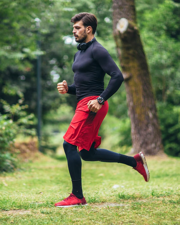 Active, Base Layers & Compression, Clothing, Men, Shirts, Shoes & Jewelry4, 3, 2 or 1 Pack Men's Compression Shirts Top Long Sleeve Sports Baselayer - Premium  from Nobles Store - Just $53.16! Shop now at Nobles Store