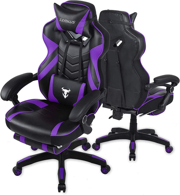 Furniture, Game & Recreation Room Furniture, Gaming Chairs, Home & Kitchen, Video Game ChairsPurple Gaming Chair Reclining Chair - Premium  from Nobles Store - Just $314.76! Shop now at Nobles Store