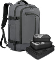 Backpacks, Casual Daypacks, Clothing, Luggage & Travel Gear, Shoes & JewelryTravel Overnight Backpack,40-Liter FAA Flight Approved Weekender Bag Carry on Backpack Grey(With No Cubes)… - Premium  from Nobles Store - Just $106.77! Shop now at Nobles Store