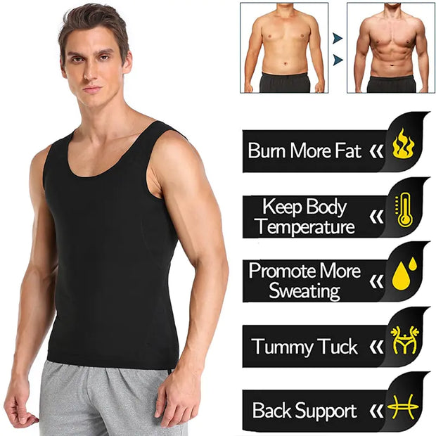 compression sauna, sauna sweat vest, sweat vestThermal Compression Sauna Sweat Vest - Premium  from Nobles Store - Just $28.48! Shop now at Nobles Store