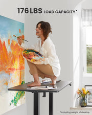 Furniture, Home & Kitchen, Home Office Desks, Home Office FurnitureHeight Adjustable Electric Standing Desk, 48 X 24 Inches Sit Stand up Desk, Memory Computer Home Office Desk (Black) - Premium  from Nobles Store - Just $202.76! Shop now at Nobles Store